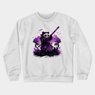 Samurai Panda Crewneck Sweatshirt